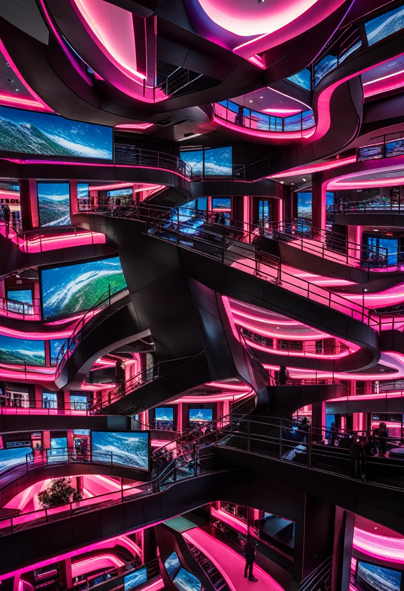 A living space in Cyber City that Earthlings have never seen before.、Pink Taste、Floating and playing、Too much fun space