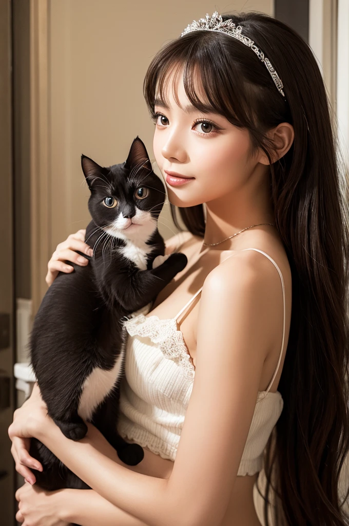 Cat and beauty