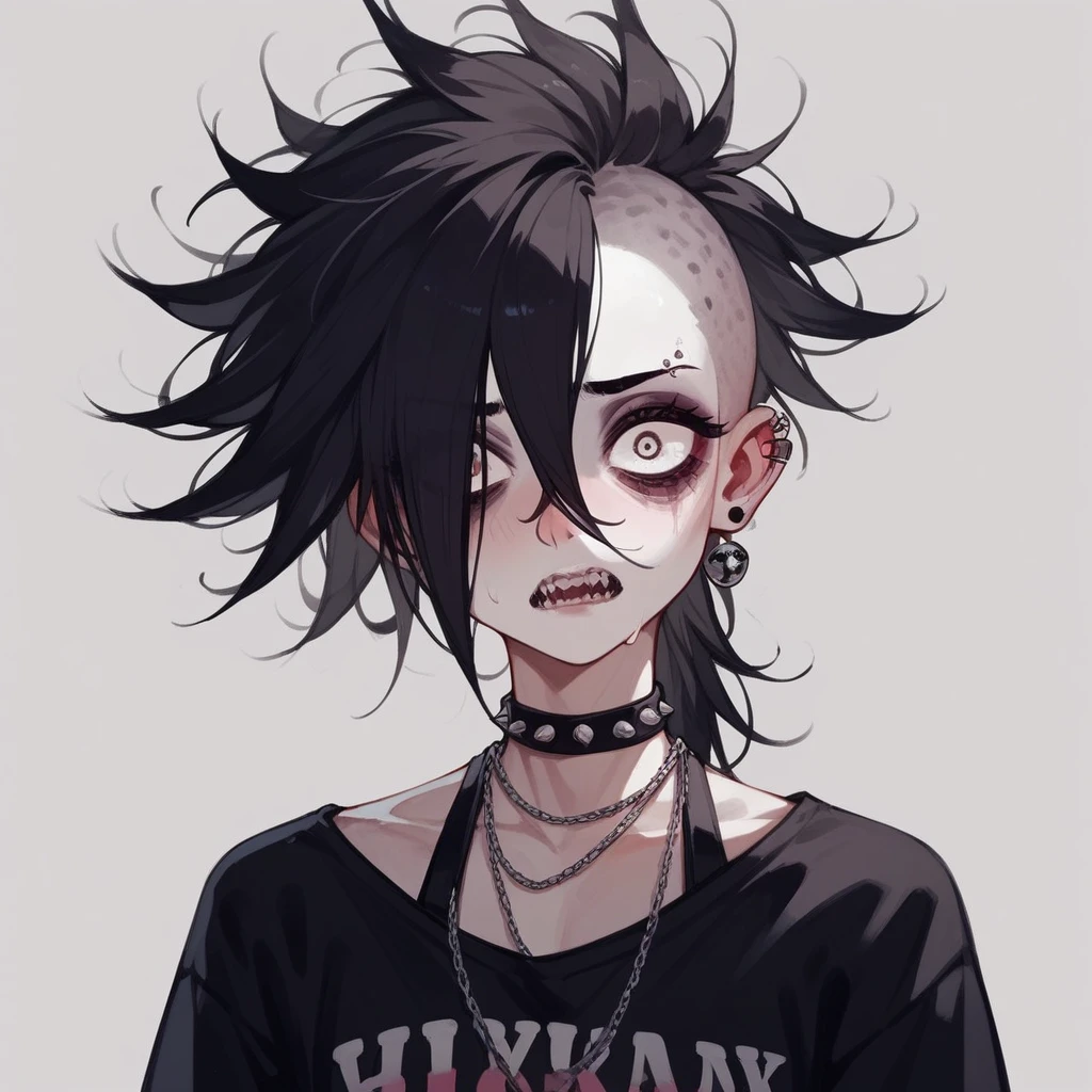 Horror Punk, the wreaked and the worried(score_9,score_8_up,score_7_up,score_6_up,score_5_up,score_4_up)