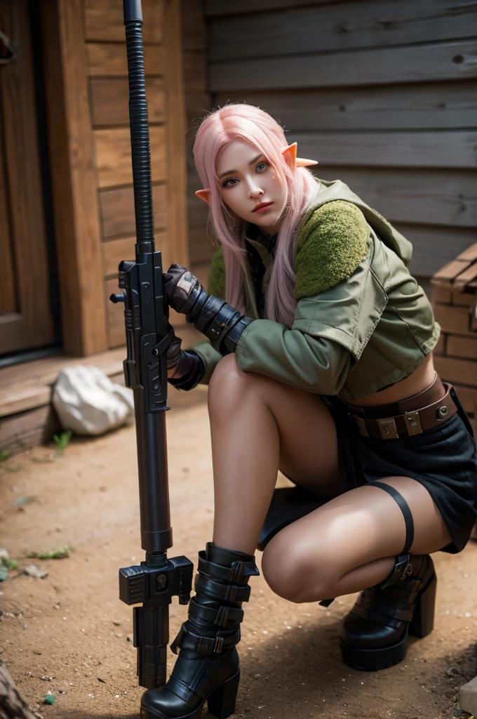 Elf Beauty Mercenary Sniper Warhammer 40K