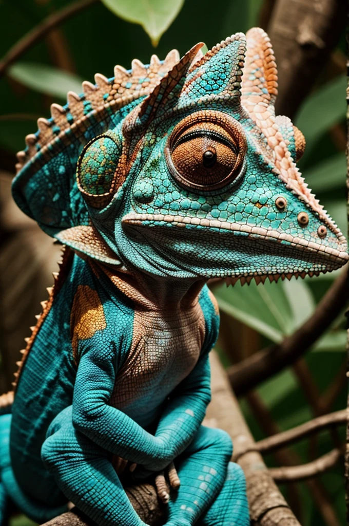 chameleon man