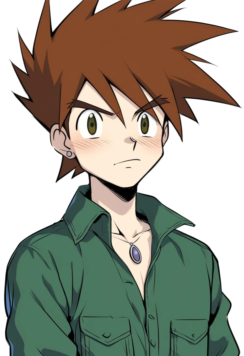 gary oak wearing sinnohoutfit