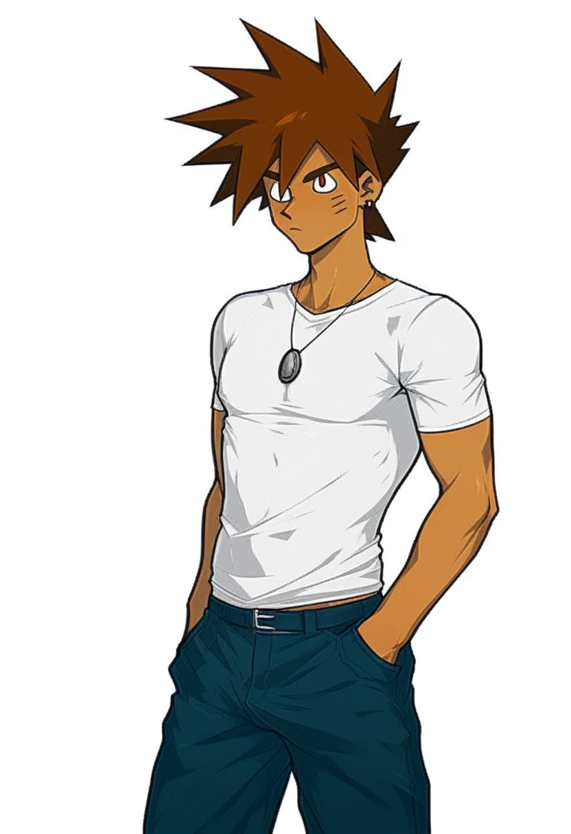 gary oak wearing sinnohoutfit