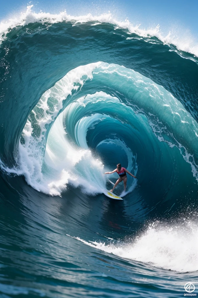 A huge wave arriving in New York