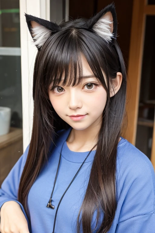 Cat ear anime Moe cute