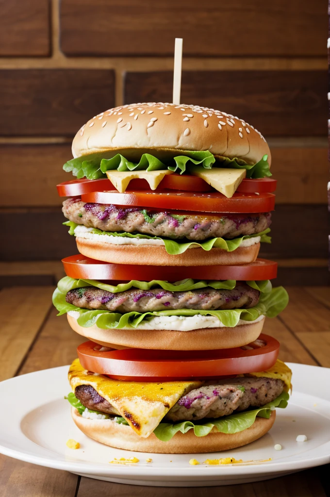 Burger sandwich pjzza 