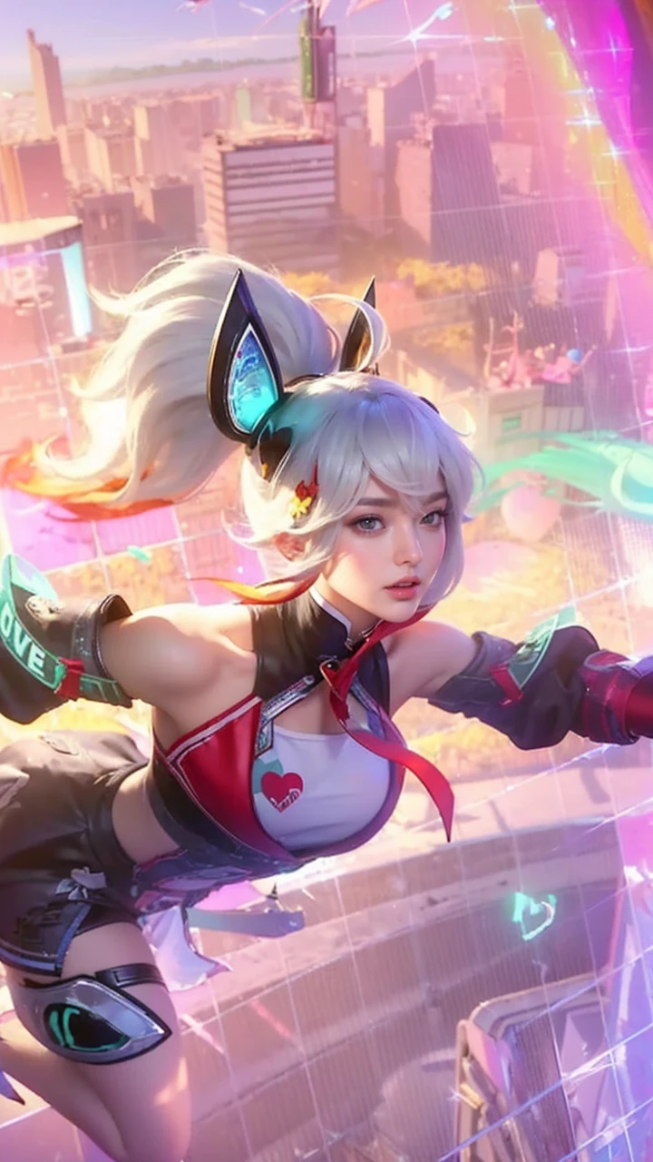 ((Best quality, 8k, Masterpiece :1.3)), upper bod y, Sharp focus : 1.2, Beautiful woman with perfe ct figure, Highly detailed facial and skin textur e, Detailed eyes, Double eyelids, Interior view, f erpect lighting, Glowing skin,