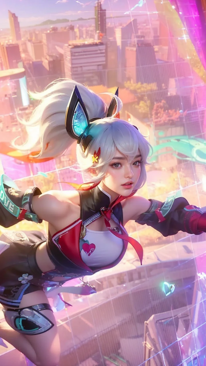 ((Best quality, 8k, Masterpiece :1.3)), upper bod y, Sharp focus : 1.2, Beautiful woman with perfe ct figure, Highly detailed facial and skin textur e, Detailed eyes, Double eyelids, Interior view, f erpect lighting, Glowing skin,