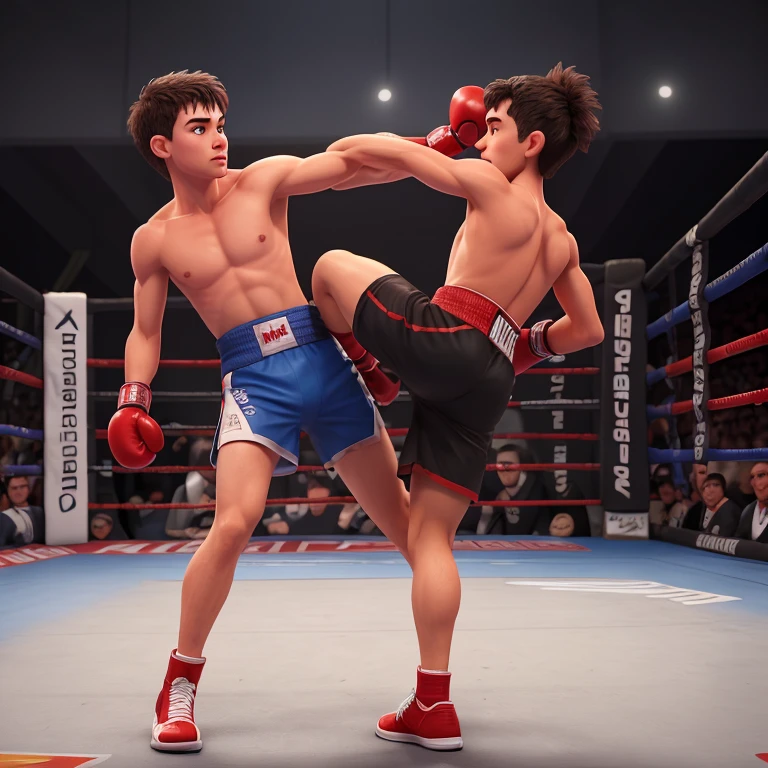 kickboxing fighter, who just knocked out his opponent