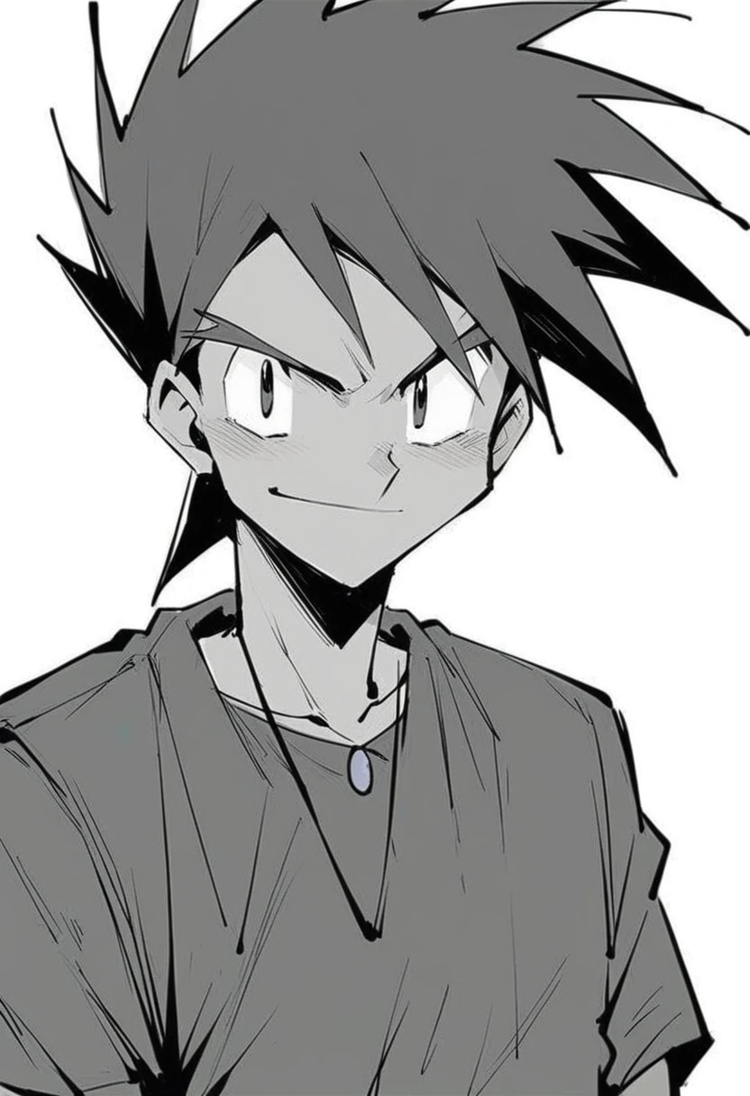gary oak wearing sinnohoutfit