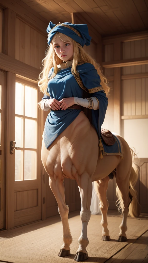 1 girl. Ketaur. Cold. Allergy. Hay fever. Runny nose. Nasal mucus. Snot. Sneeze. Full height. Full body. Blonde. Long hair. Blue eyes. Snotty nose. Snot from nose. Slave. Slave collar. Extremely detailed CG Unity 8k wallpaper. Ideal lighting. Ultra high resolution 4K. Super detailed 8K resolution.