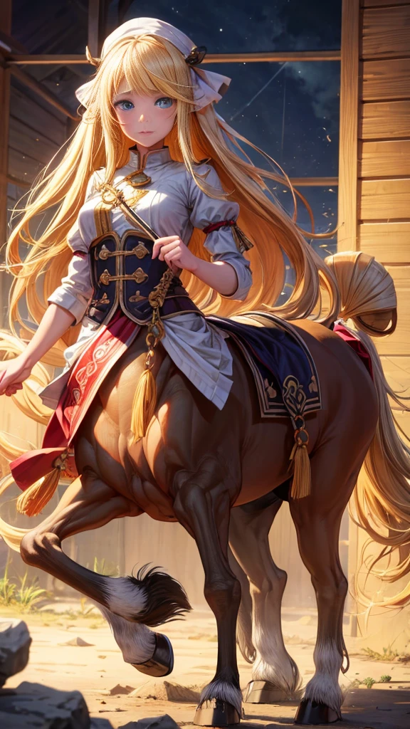 1 girl. Ketaur. Cold. Allergy. Hay fever. Runny nose. Nasal mucus. Snot. Sneeze. Full height. Full body. Blonde. Long hair. Blue eyes. Snotty nose. Snot from nose. Slave. Slave collar. Extremely detailed CG Unity 8k wallpaper. Ideal lighting. Ultra high resolution 4K. Super detailed 8K resolution.