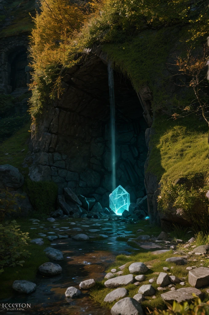 waystone, ultra detailed fantasy, elden ring, realistic, dnd, rpg, lotr game design fanart by concept art, behance hd, artstation, deviantart, global illumination radiating a glowing aura global illumination ray tracing hdr render in unreal engine 5