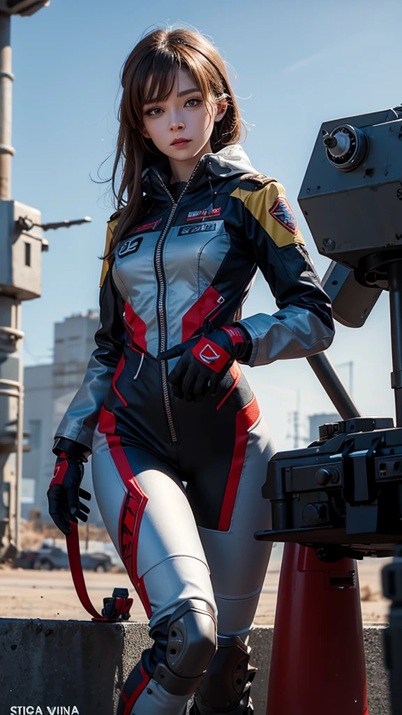 Pilot Olga Minina from the war robots video game
