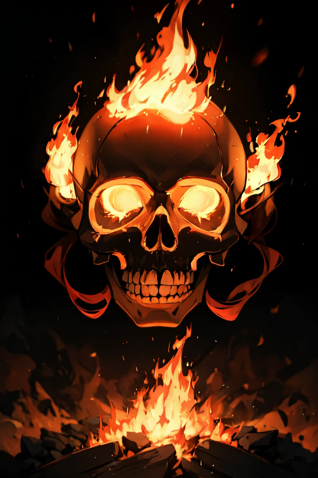 scull fire effects fire