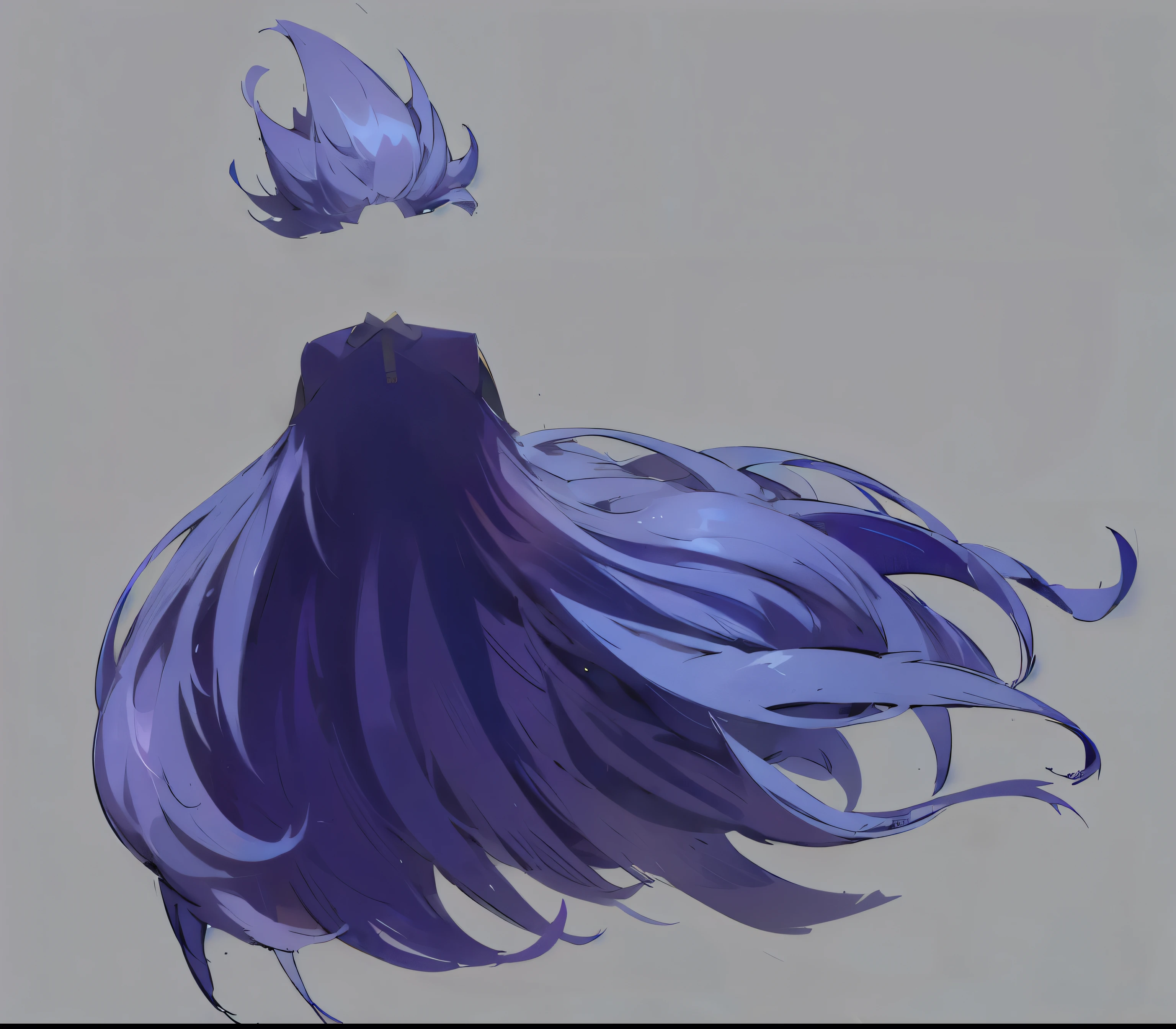 Highest quality,4K,Xian Xia ,Flowing blue-purple hair