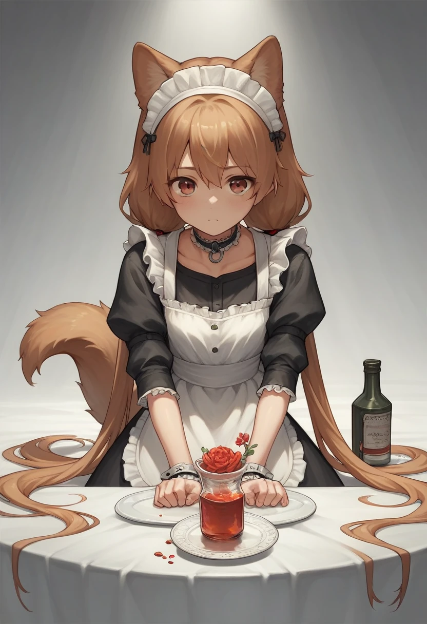 score_9, score_8_superior, score_7_superior, score_6_superior, score_5_superior, score_4_superior, sauce_anime, It 1, flower, twintails, low twintails, Very long hair, tail, dog tail, choker, Maid's Headdress, Black kimono, Wide sleeves, Frills, heart, White apron, Sleeves are longer than the wrist, skirt, red skirt, {best quality}, {very aesthetic}, {ultra-detailed}, {best illustration}, nsfw, girl, black hair, medium hair, black eyes, sex, man, penis, bed room, orgasm, sweat, x-ray, belly, womb