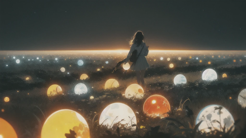 midnight, Absurd, High resolution, Super detailed, (One girl:1.3),
Break Lomography, Analogue photography, Vibrant colors, Soft Focus, Light leakage, Dreamy atmosphere, Experimental charm, Nostalgic Charm BREAK Color Field Painting, large colored bands, abstract expressionism, Bold colors, Emotional impact, Atmospheric Depth, Minimalist Approach BREAK
, Space Exploration, Celestial Bodies, Astronomical phenomena, Scientific discoveries, otherworldly wonders