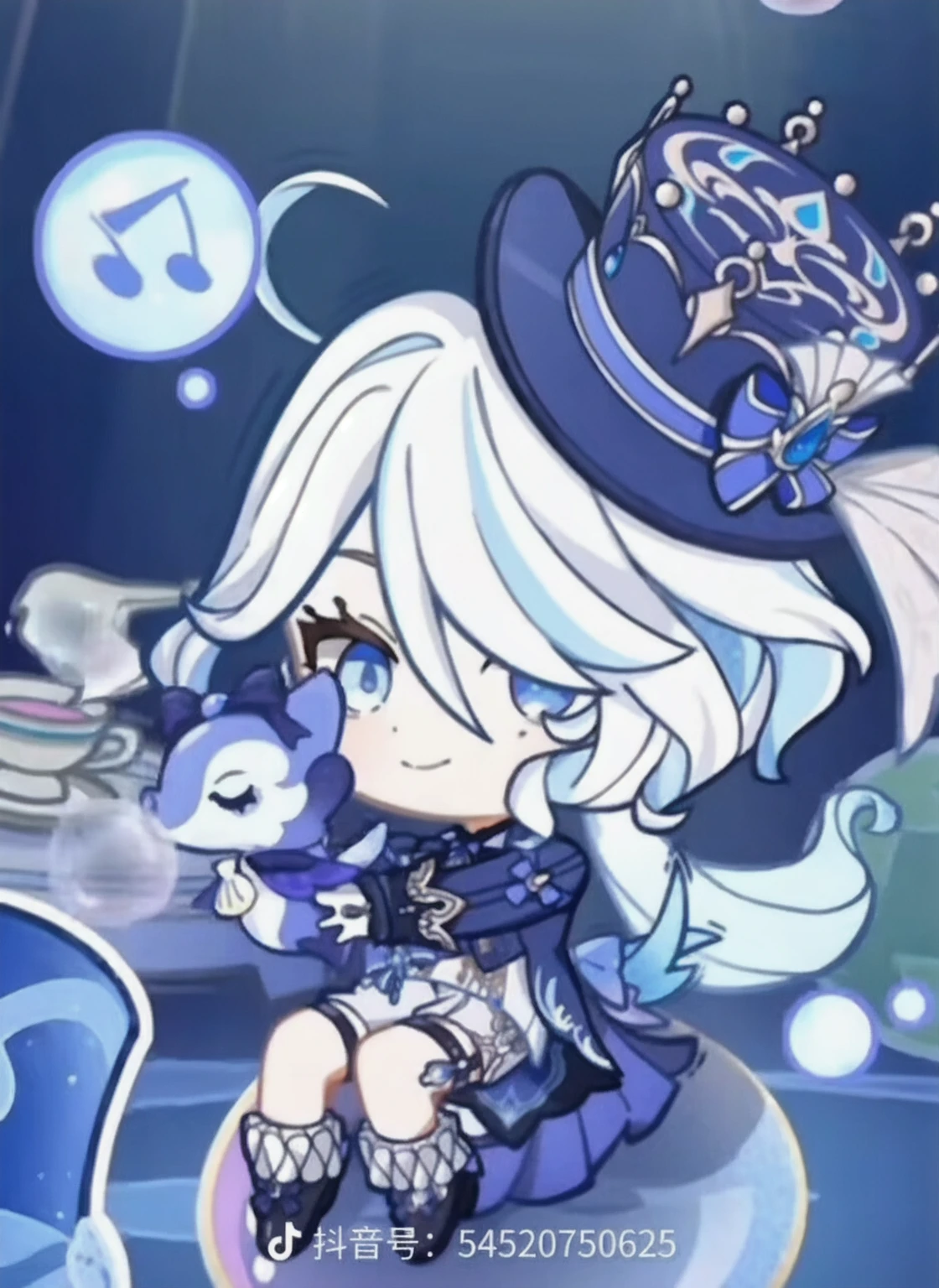Close-up of cartoon character wearing hat, Ink art animation , Maple Story Character Art, Genshin Impact impact character, Moon Themed Clothing, Adventure Island mouse, Adventure Island, Maple Story style, ayaka Genshin Impact impact, Star witch clothes, Genshin Impact, keqing from Genshin Impact impact, zhongli from Genshin Impact impact