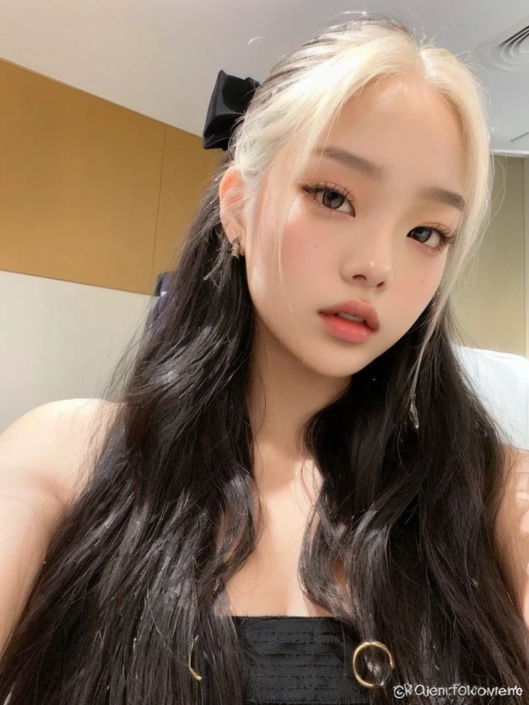 jennie pink black, Portrait of Jennie from Blackpink, Beautiful young Korean woman, leaked image, Kim Jennie the Blackpink