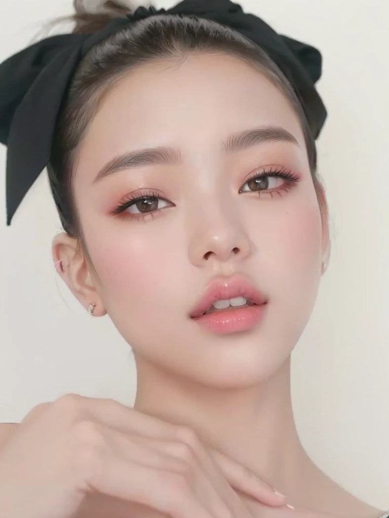 jennie pink black, Portrait of Jennie from Blackpink, Beautiful young Korean woman, leaked image, Kim Jennie the Blackpink