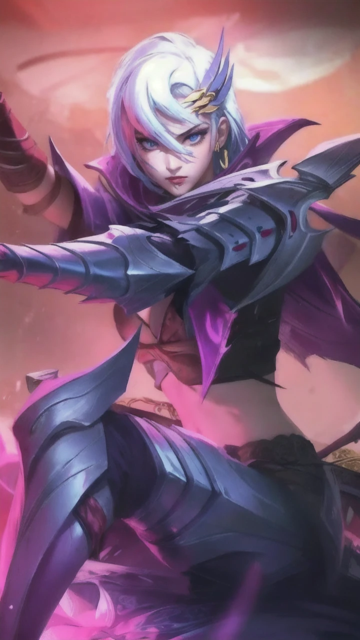 (masterpiece:1.4, best quality), (intricate details), unity 8k wallpaper, ultra detailed, beautiful and aesthetic, perfect lighting, (1girl), (blue hair, blue eyes, medium breasts),, dynamic pose, dynamic angle, lipstick, slim, slim body, medium breasts, , detailed background, realistic, solo, perfect detailed face, detailed eyes, highly detailed, blush, hair ornament, rolling_eyes, cross-eyed,