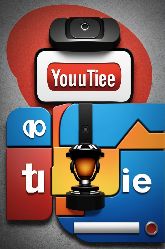 A logo for a YouTube Channel with a motivational theme