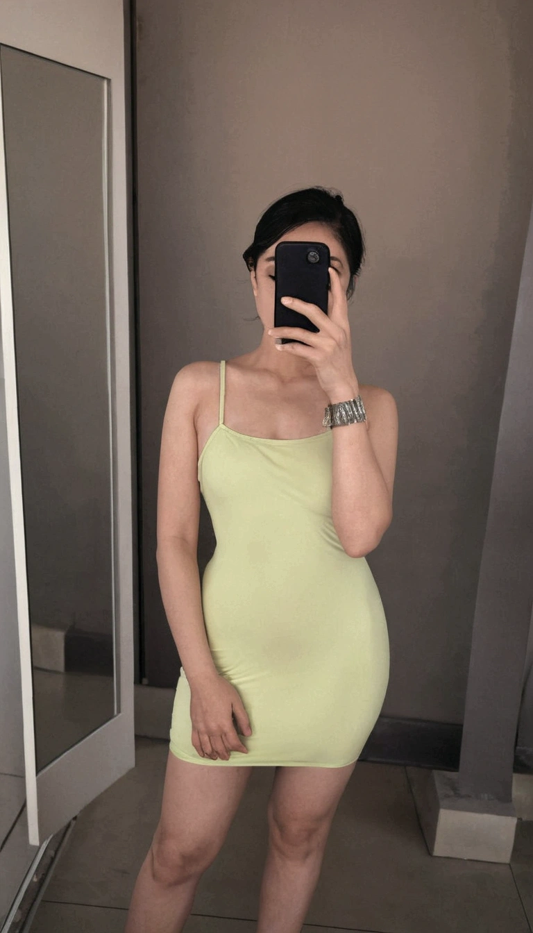 Depict the woman naked