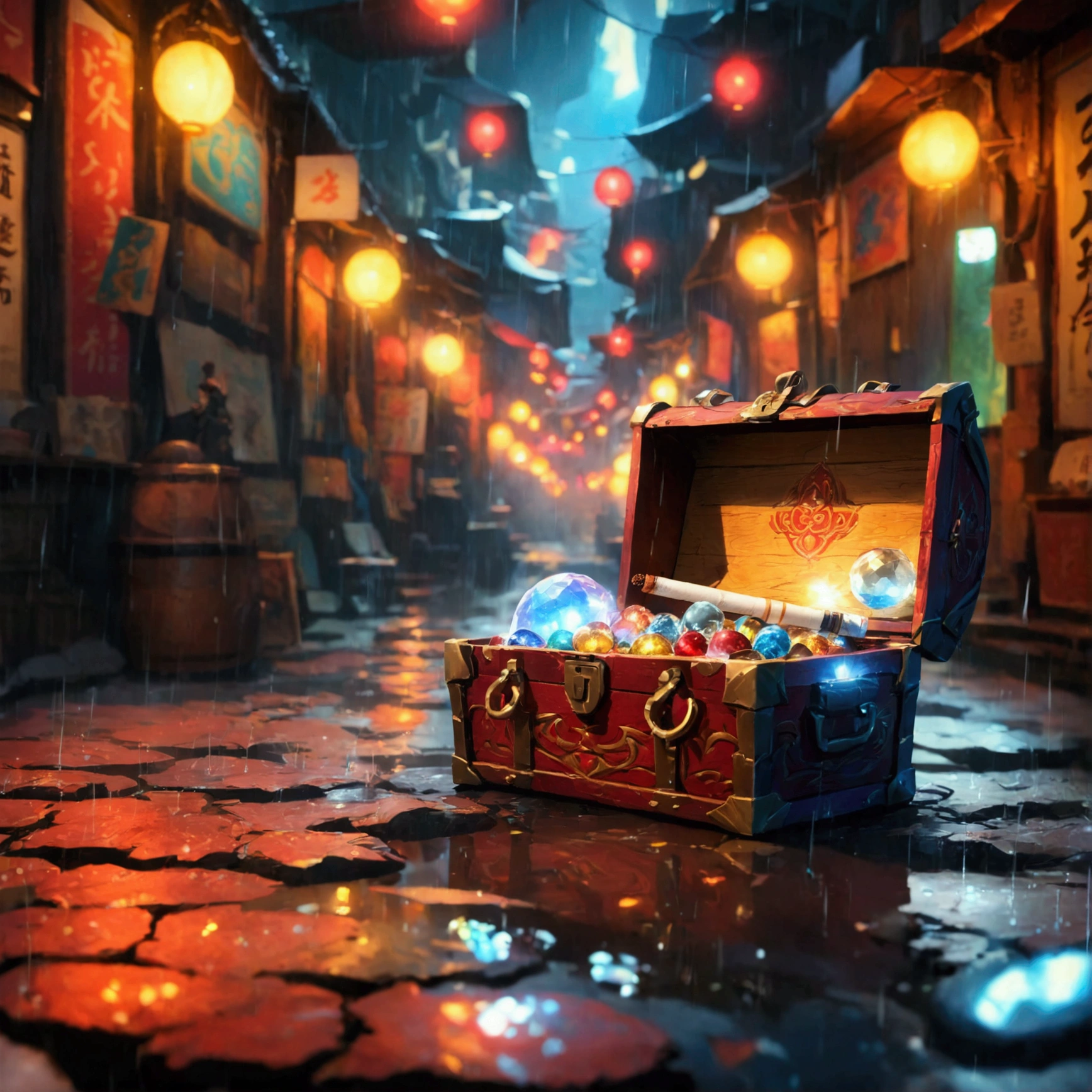 dim、red、Neon Signs、cigarette、Showgirl、stage、Mirror ball、Sparkling、record、jazz、drum、base、piano、audience、table、glass、sake、laughter、tobacco、memory、painful、hope、Lonely、night、rain、Streetscape、Alley、old、Poster、signboard、train、whistle、Dungeonaze、item、Equipment、Treasure Chest、trap、monster、adventure、Journey、map、flashlight、Mystery、wonder、destiny