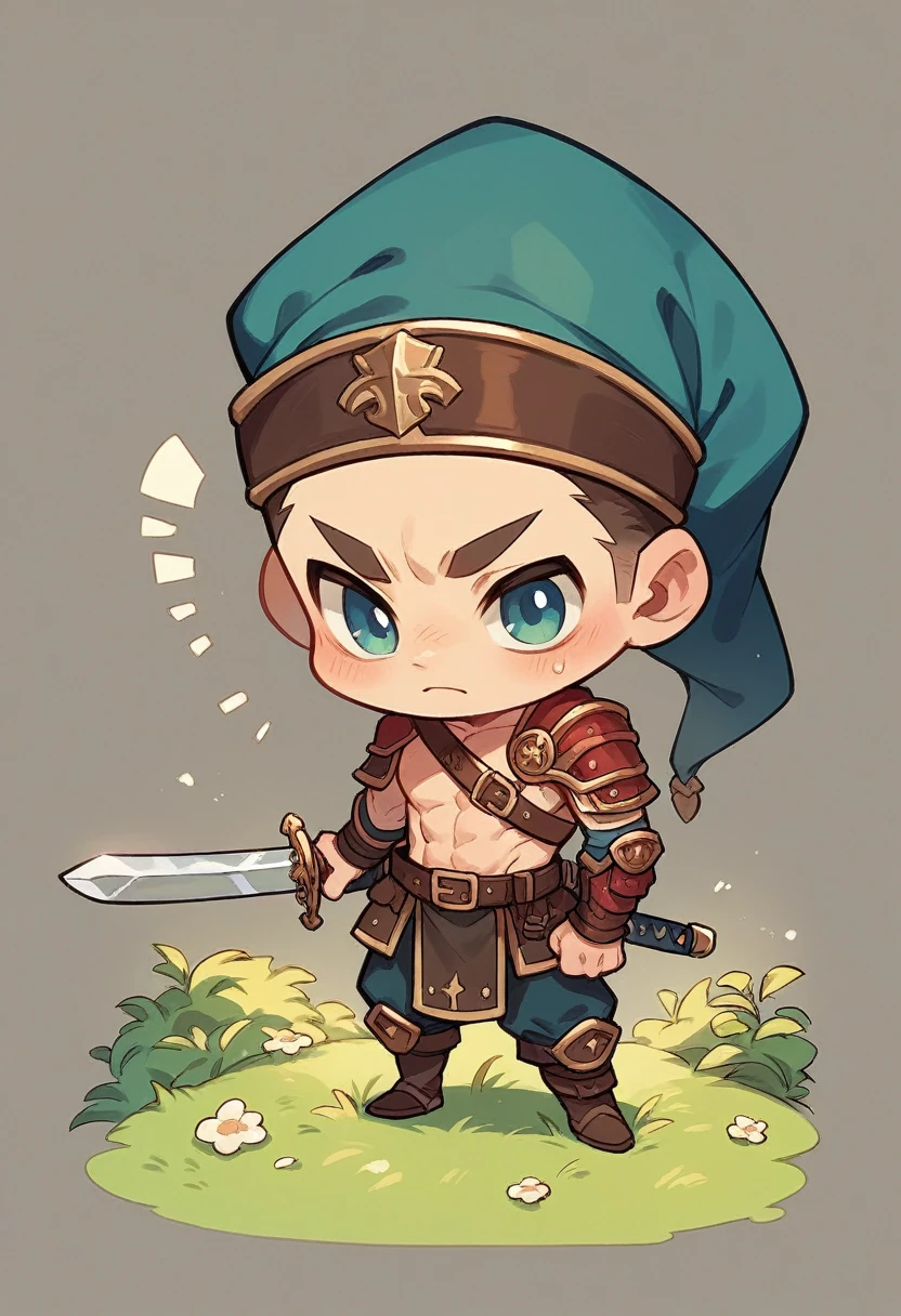 Chibi-e, boy, Adventurer,sword