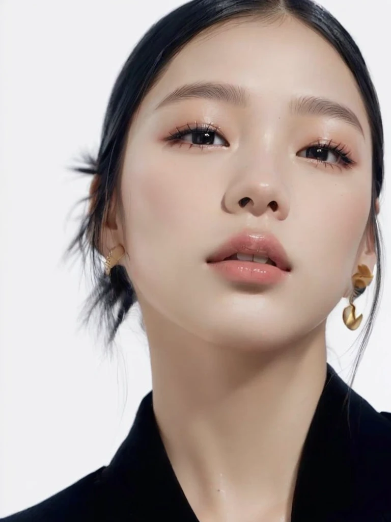 jennie pink black, Portrait of Jennie from Blackpink, Beautiful young Korean woman, leaked image, Kim Jennie the Blackpink