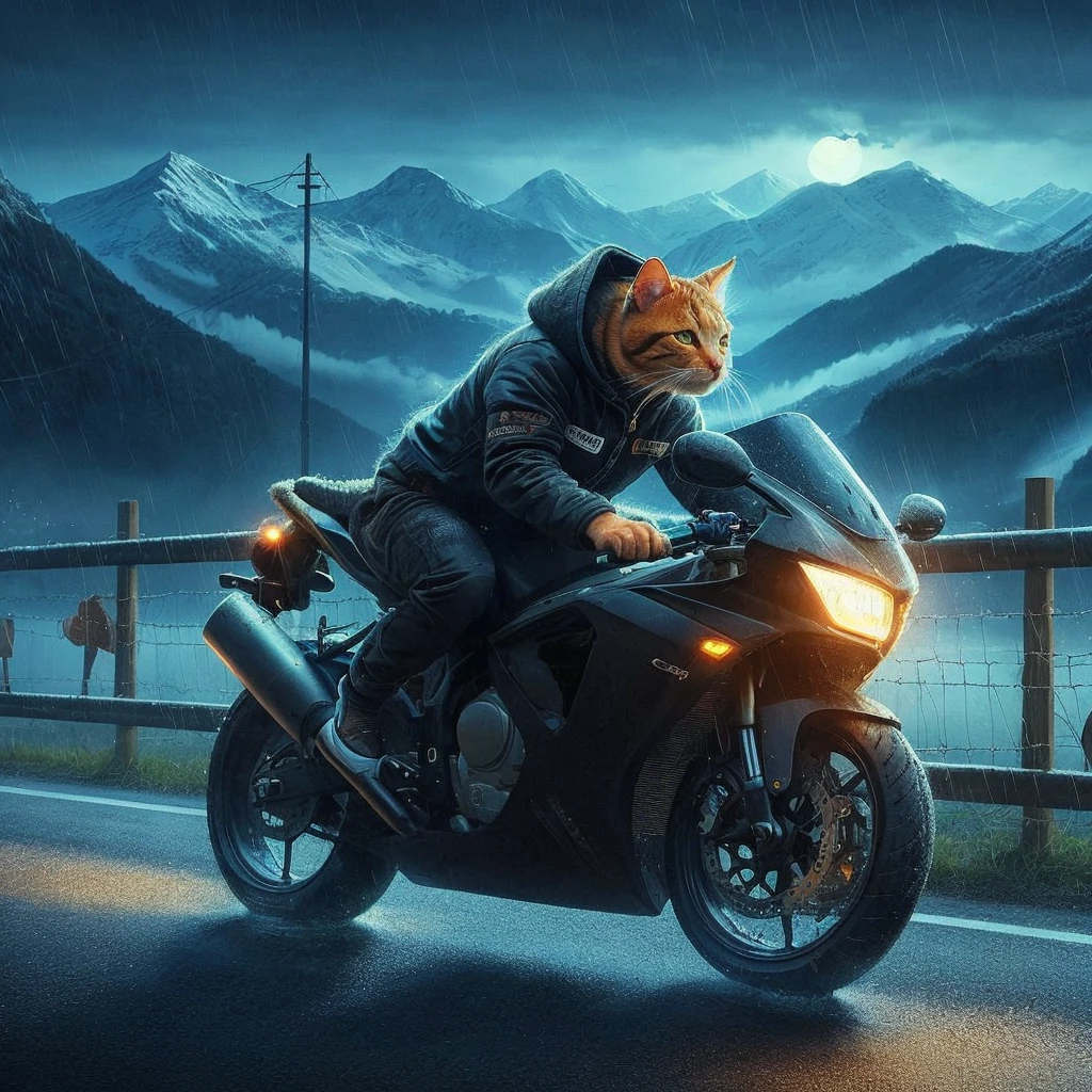 Realistic cat