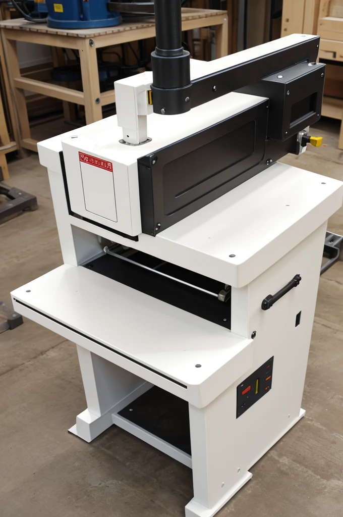 Universal router number 4 with white paint. Robust machine and shiny bench
