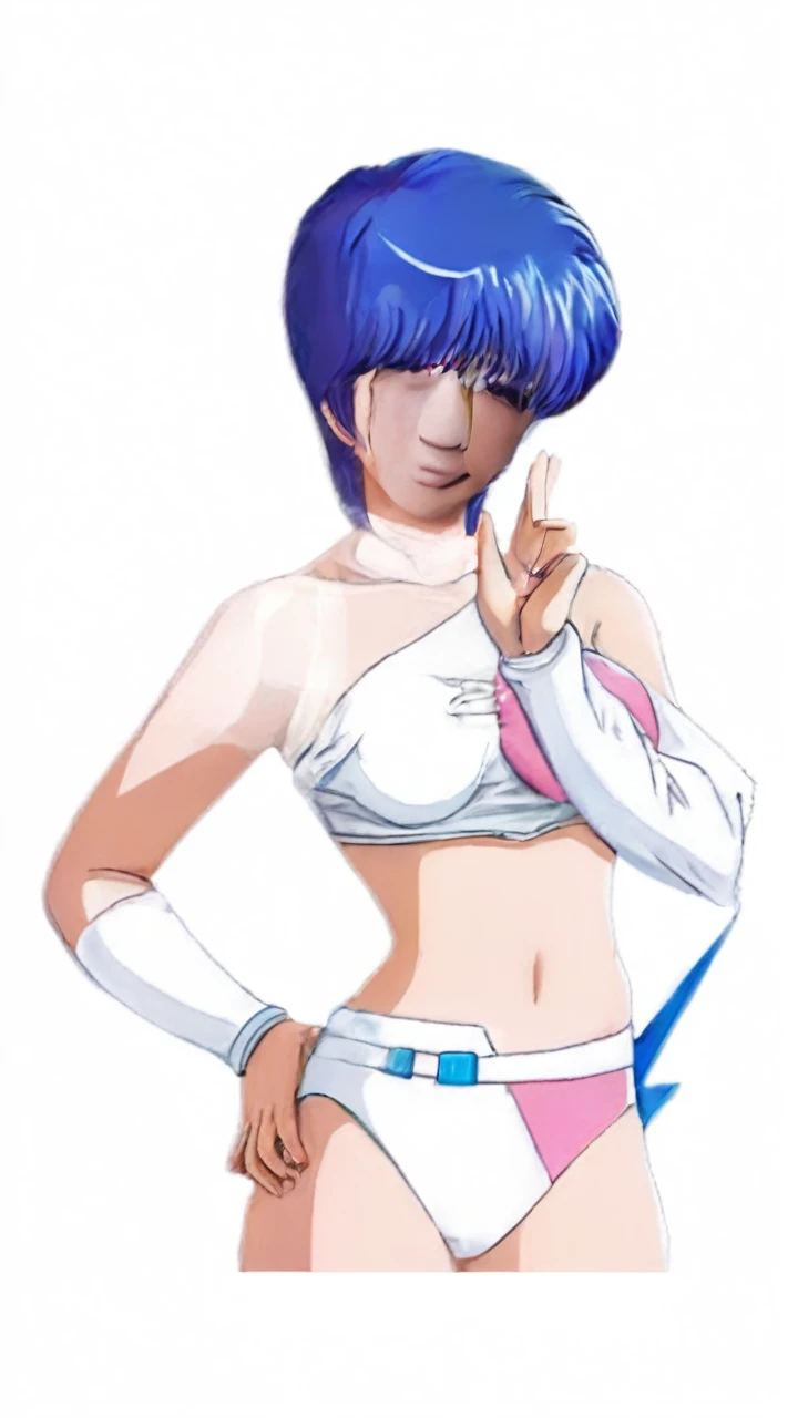 Sky Blue Hair、Real、Realistic、girl、Highest quality、Making anime drawings more human-like