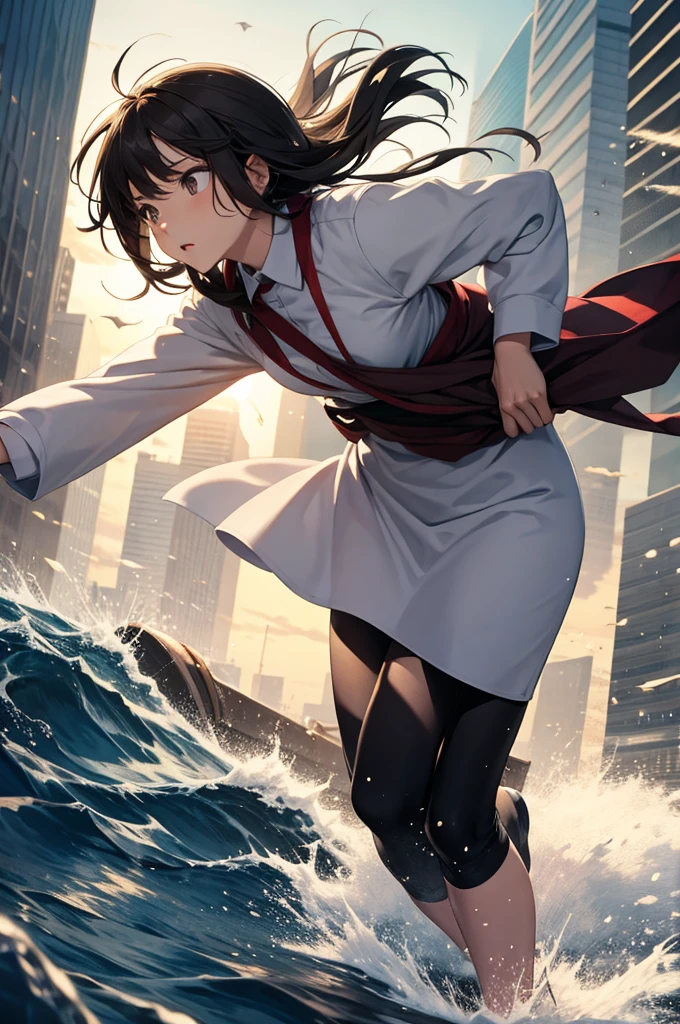 fleeing