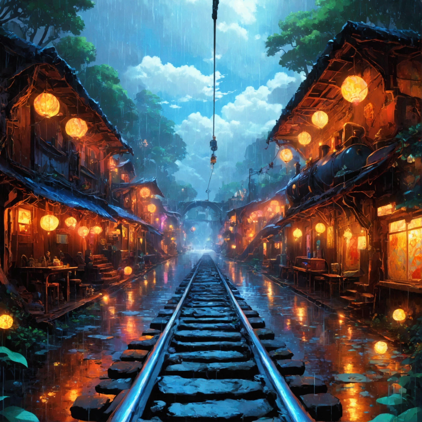 Beautiful game world、Fantasy、Furai no Shiren、Dungeons、First Person View、dim、red、Neon Signs、cigarette、Showgirl、stage、Mirror ball、Sparkling、record、jazz、drum、base、piano、audience、table、glass、sake、laughter、tobacco、memory、painful、hope、Lonely、night、rain、Streetscape、Alley、old、Poster、signboard、train、whistle、wind chimes、Cat、umbrella、rain上がり、rainbow、cloud、wood々、hill、null、sunset、airship、airship、steam locomotive、car、line、tunnel、forest、Fairy、magic、dream、hope、future、ruins、decay、Lonely、Silence、quiet、Sad、alone、Forgotten、Fine dust、wood目、Leather、Worn、scratch、Color fading、old、outdated、Retro、Nostalgia、nostalgic、A long time ago、youth、Youth、Lost、has passed、pixel、Pixel art、8bit、sound、bgm、Level、item、Experience point、quest、clear、ending、game over、Savepoints、Load、operate、controller、player、character、choice、Branching、choice肢、destiny