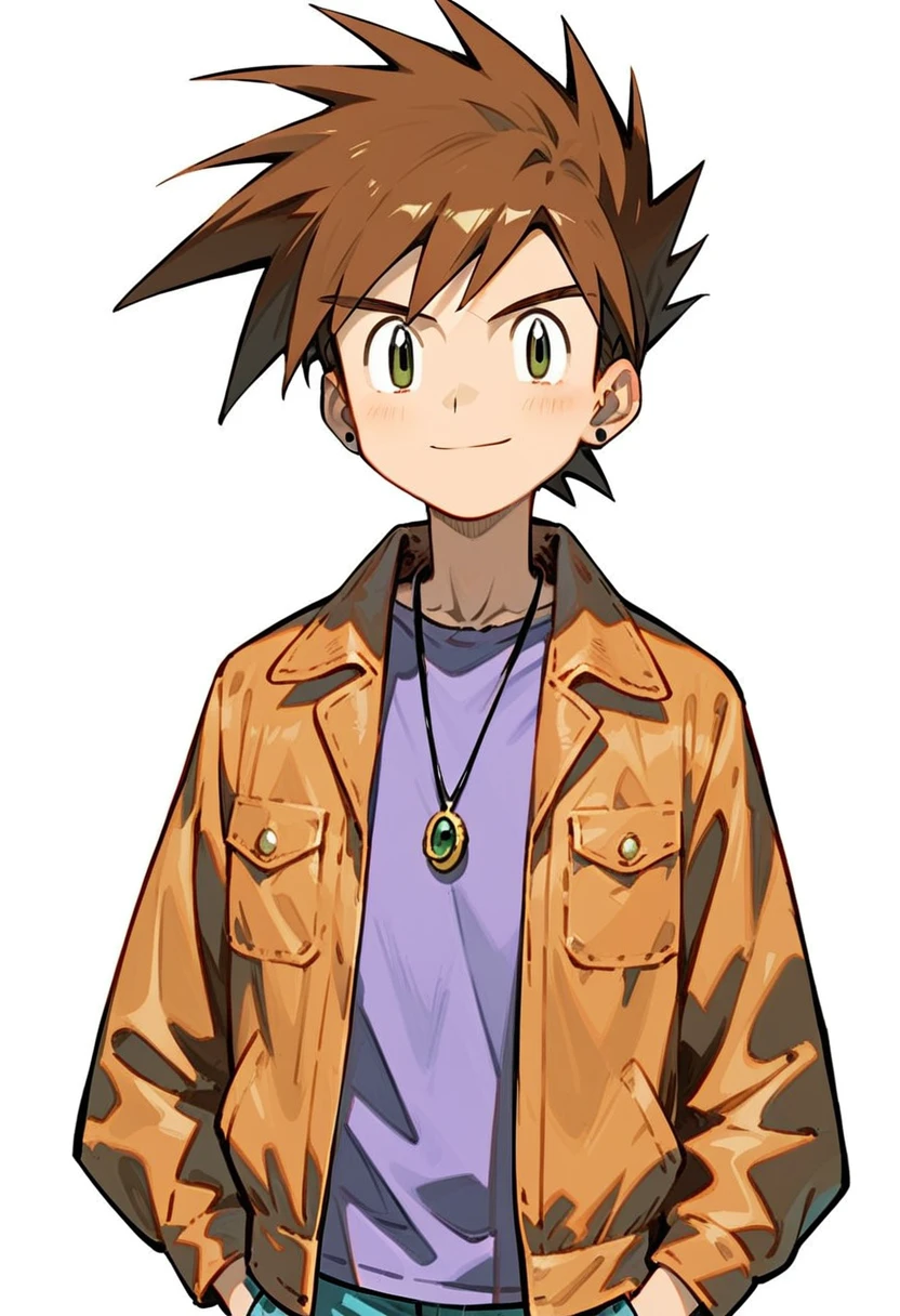 gary oak wearing sinnohoutfit