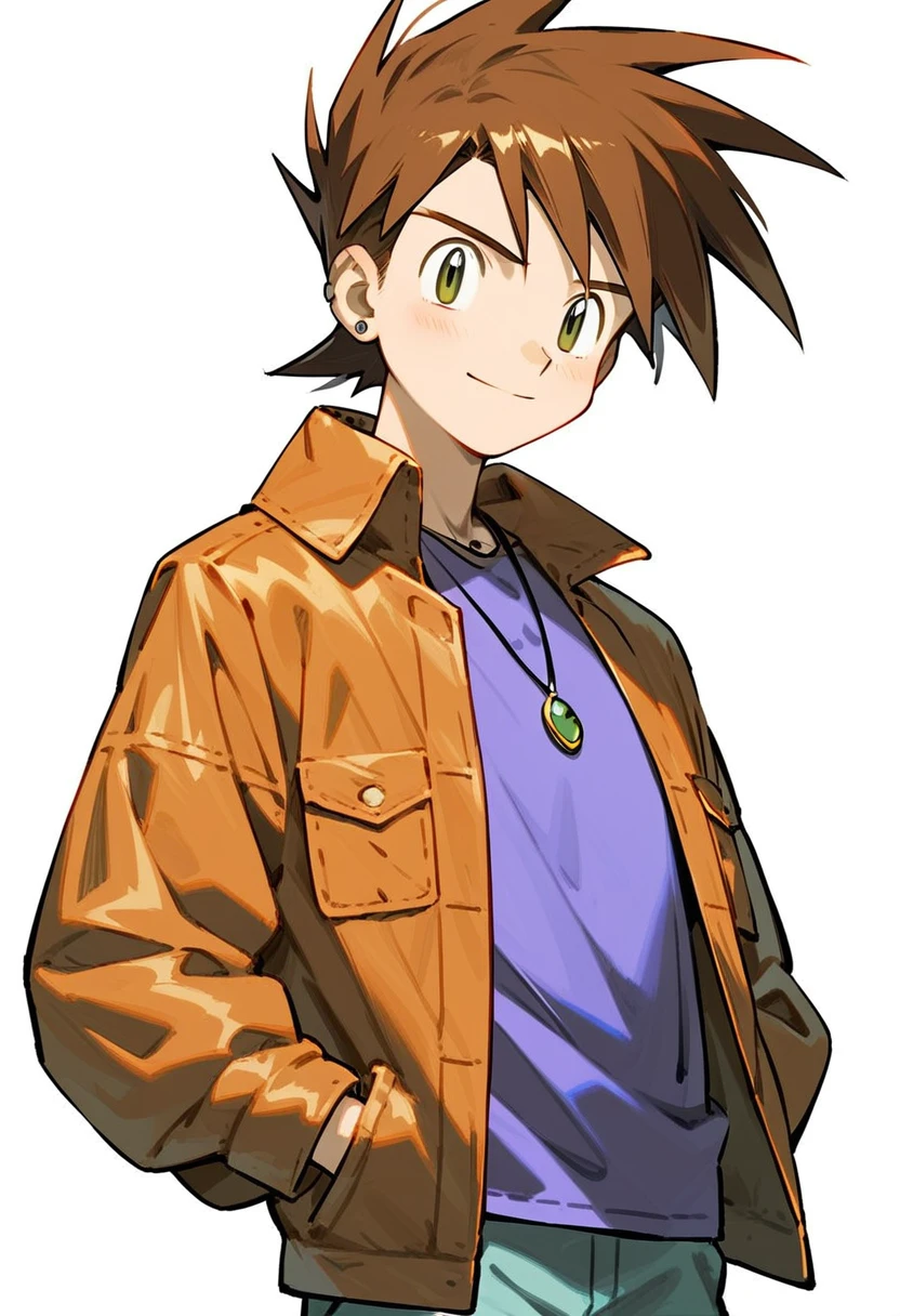 gary oak wearing sinnohoutfit
