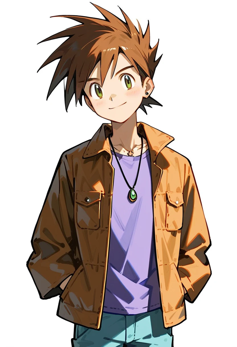 gary oak wearing sinnohoutfit