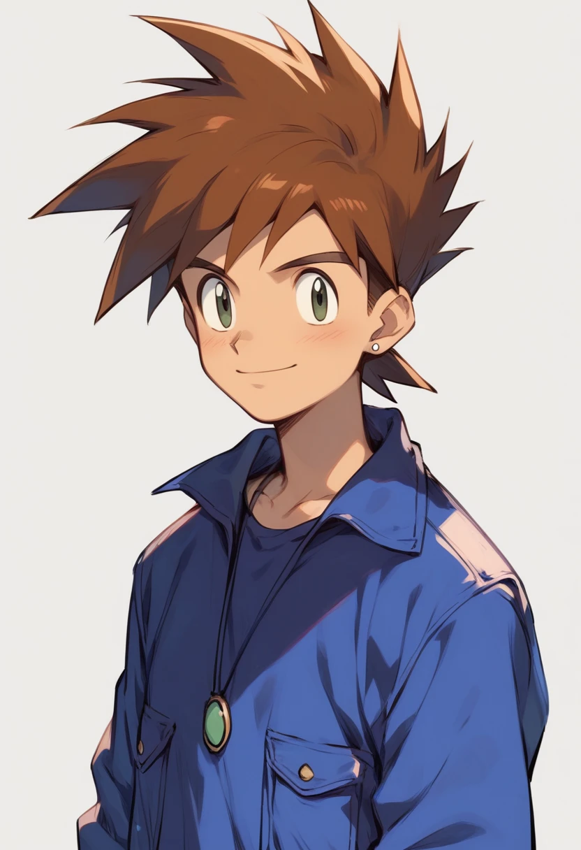 gary oak wearing sinnohoutfit