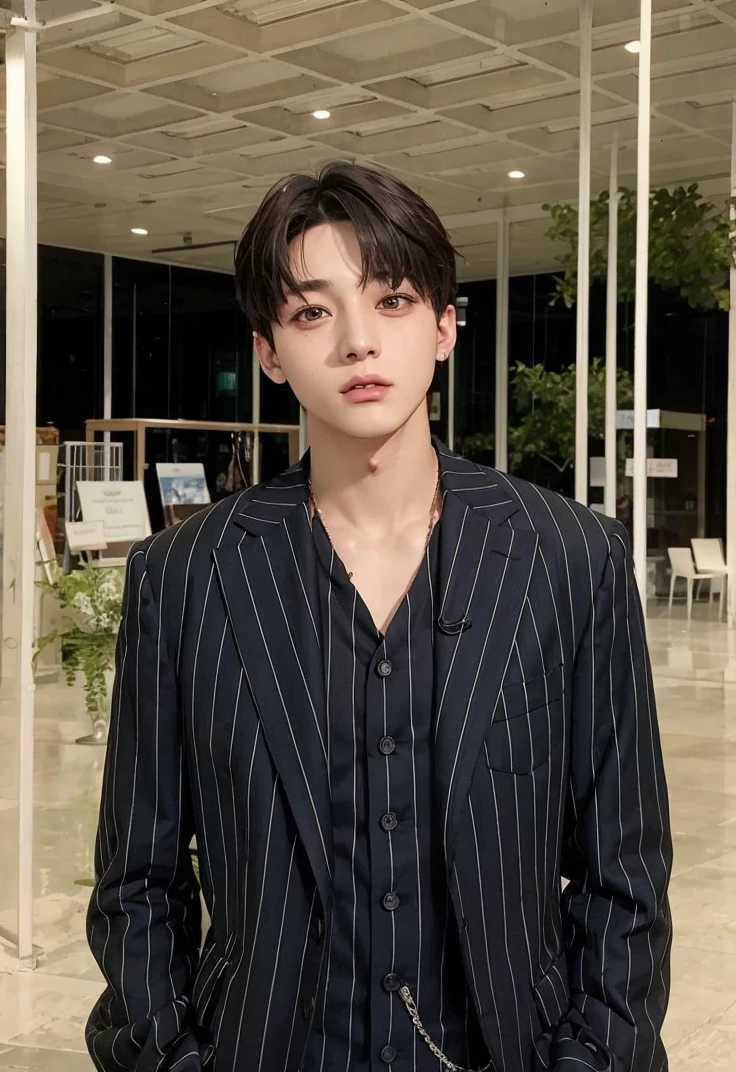 Jungkook 21 years old, defined body.
