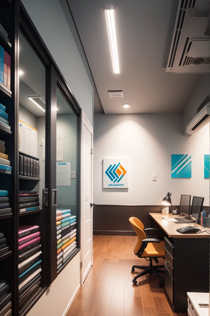 /You are a senior graphic designer,Logo Design,The product name is Sailfish Office,This is an office stationery brand.,The logo features office art.