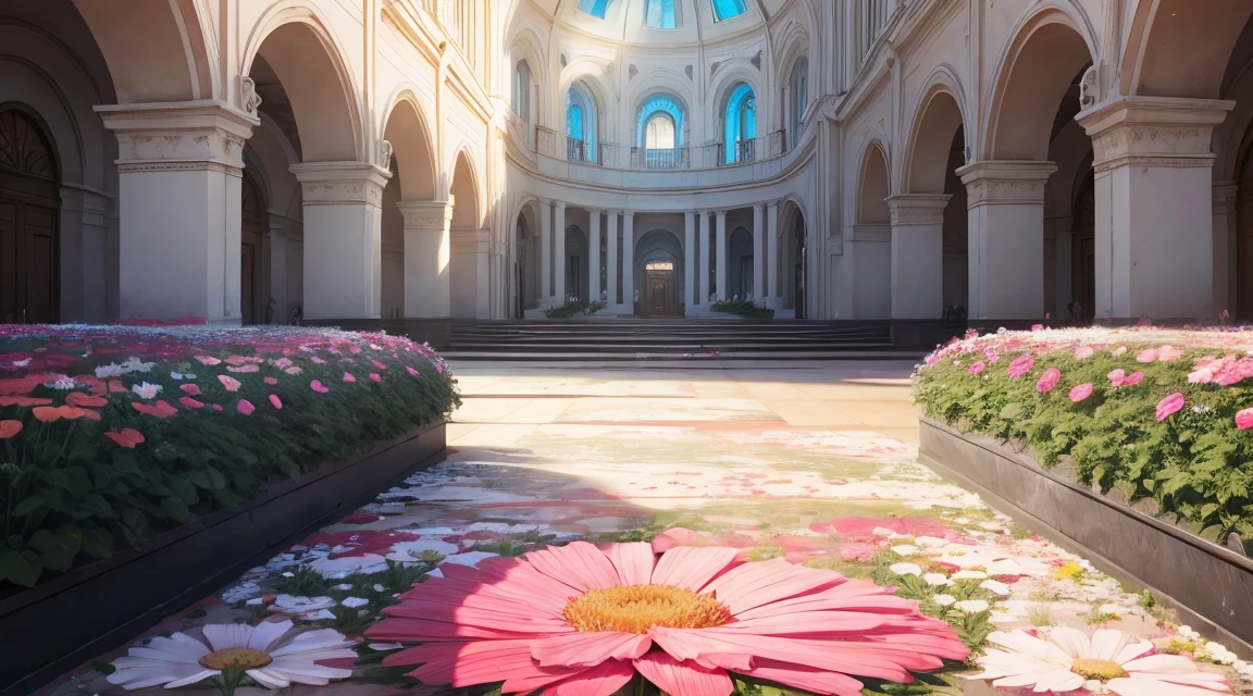 realisitic, 4K, ultra HD, jesus, Riu, flowers, sky, floor