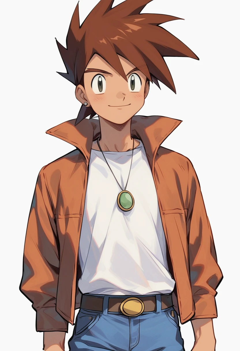 gary oak wearing sinnohoutfit