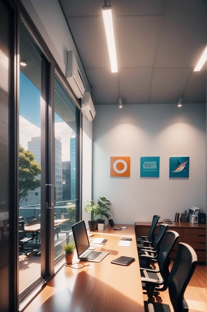/You are a senior graphic designer，Logo Design，The product name is Sailfish Office，This is an office stationery brand.，The logo features office art.