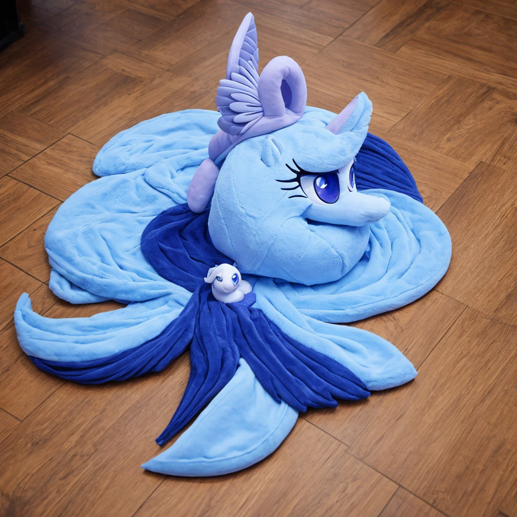 Princess Luna decapitated Head on the floor