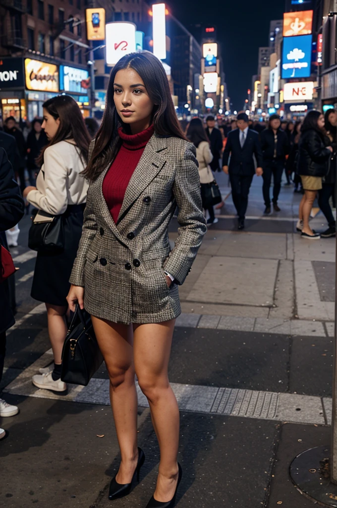 well dressed woman in new york