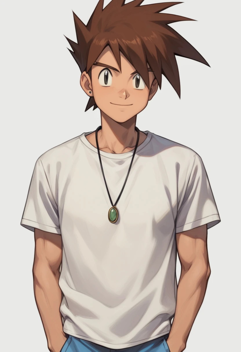 gary oak wearing sinnohoutfit