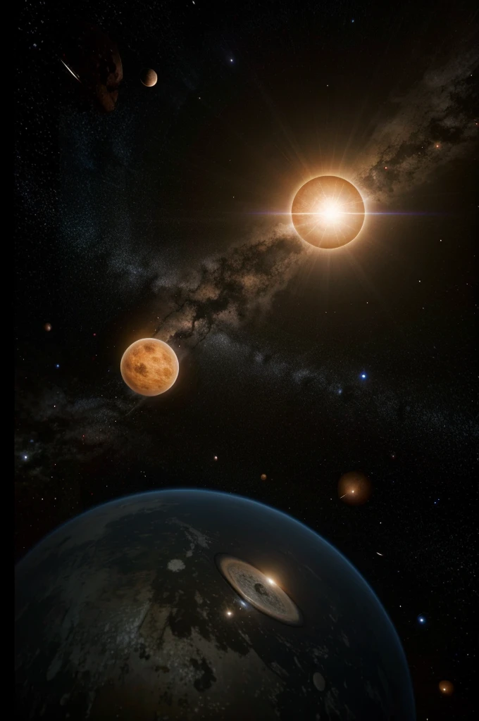 Birth of a new planet in the Central Universe