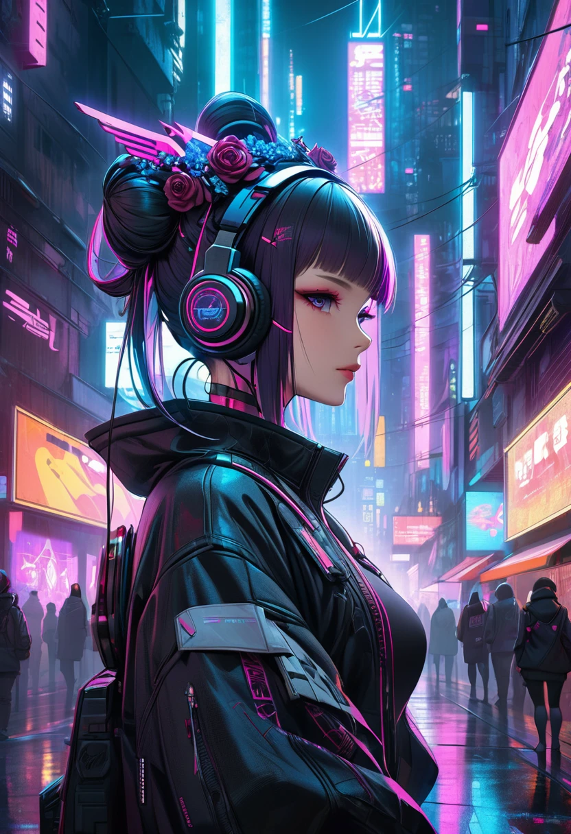 woman with gun and fire in hand, Very beautiful cyberpunk samurai, Digital Cyberpunk Anime Art, Digital Cyberpunk - Anime Art, female Cyberpunk Anime Girl, Cyberpunk Anime Girl, Cyberpunk Japanese Temple, anime cyberpunk art, Amazing anime 8k, Cyberpunk Anime Girl mech, Cyberpunk girl with jet black hair, Beautiful digital art, Cyberpunk Geisha